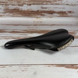 Diamondback Racing Bike Seat Unisex Black Performance Saddle Used